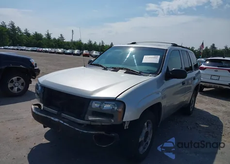 2008 Chevrolet Trailblazer Fleet from USA, damaged, VIN 1GNDT13S782224322